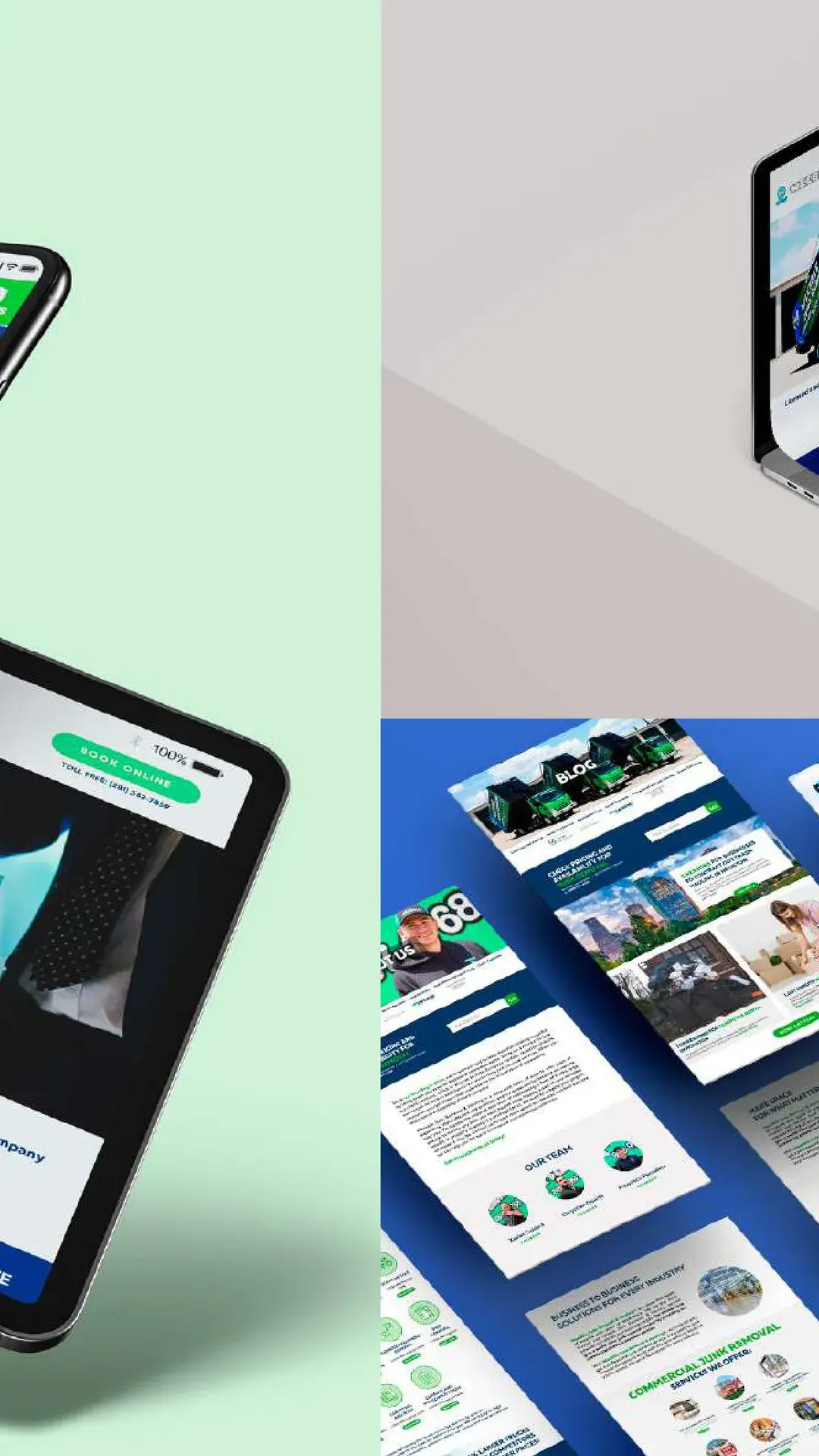 Trabajo de branding del portafolio de 1bite