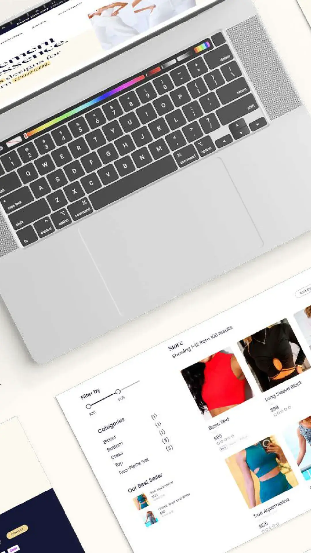Trabajo de branding del portafolio de 1bite