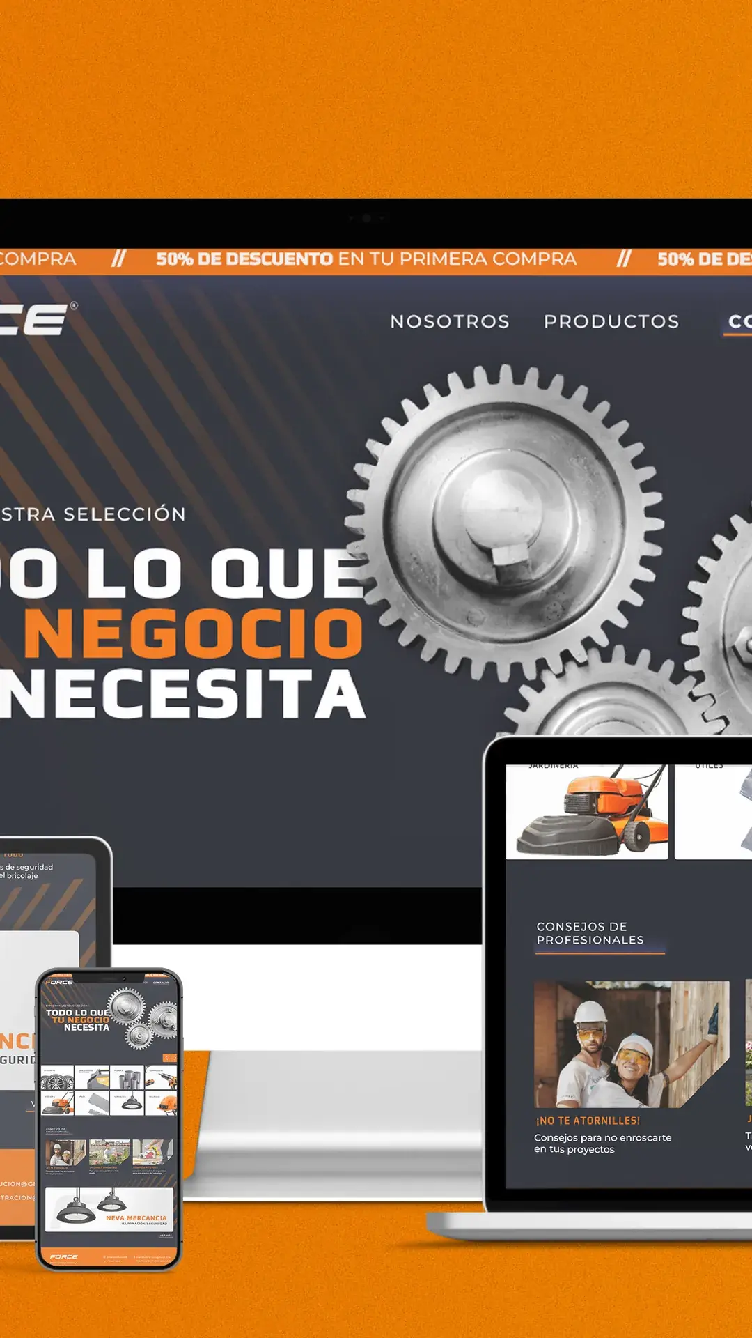 Trabajo de branding del portafolio de 1bite